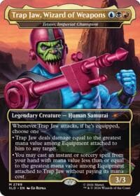 Trap Jaw, Wizard of Weapons - Tetsuo, Imperial Champion - Secret Lair Drop Series - Magic: The Gathering card
