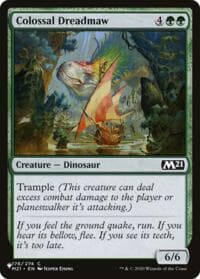 Colossal Dreadmaw (M21) - The List Reprints - Magic: The Gathering card