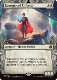 Repurposed Enforcer (Showcase) - Reality Fracture - Magic: The Gathering card