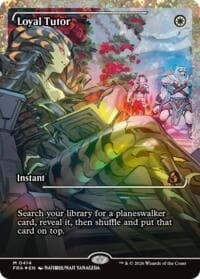 Loyal Tutor (Showcase) (Fracture Foil) - Reality Fracture - Magic: The Gathering card