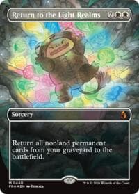 Return to the Light Realms (Borderless) (0440) - Reality Fracture - Magic: The Gathering card