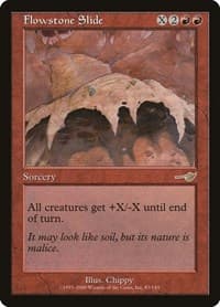 Flowstone Slide - Nemesis - Magic: The Gathering card
