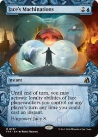 Jace's Machinations (Showcase) - Reality Fracture - Magic: The Gathering card