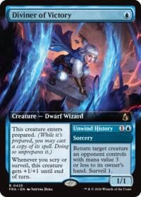 Diviner of Victory (Extended Art) - Reality Fracture - Magic: The Gathering card