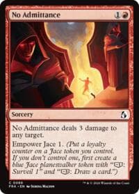 No Admittance - Reality Fracture - Magic: The Gathering card