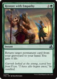 Restore with Empathy - Reality Fracture - Magic: The Gathering card