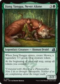 Jiang Yanggu, Never Alone - Reality Fracture - Magic: The Gathering card