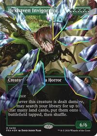 Hexhaven Invigorator (Borderless) (Facet Foil) - Reality Fracture - Magic: The Gathering card