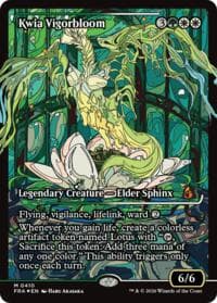 Kwia Vigorbloom (Showcase) (0410) - Reality Fracture - Magic: The Gathering card