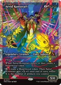 Aerid Konstrari (Showcase) (Fracture Foil) (0417) - Reality Fracture - Magic: The Gathering card