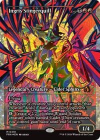Ingris Stingerquill (Showcase) (Fracture Foil) (0419) - Reality Fracture - Magic: The Gathering card