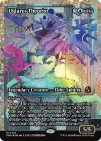 Uldaros Theorix (Showcase) (Fracture Foil) (0421) - Reality Fracture - Magic: The Gathering card