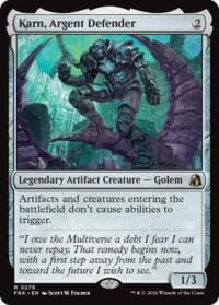 Karn, Argent Defender - Reality Fracture - Magic: The Gathering card