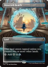 Deserted Beach (Borderless) - Reality Fracture - Magic: The Gathering card