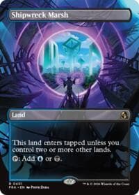 Shipwreck Marsh (Borderless) - Reality Fracture - Magic: The Gathering card