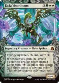 Kwia Vigorbloom (Showcase) (0352) - Reality Fracture - Magic: The Gathering card