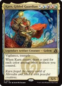 Karn, Gilded Guardian - Reality Fracture - Magic: The Gathering card