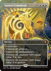 Austere Command (Borderless) - Special Guests - Magic: The Gathering card