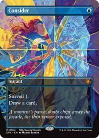 Consider (Borderless) - Special Guests - Magic: The Gathering card