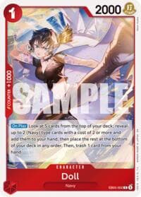Doll - Extra Booster: One Piece Heroines Edition Vol. 2 - One Piece Card Game card