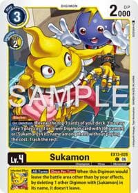 Sukamon - Chivalrous XIII - Digimon Card Game card