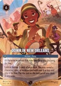 Down in New Orleans (Foil) - Disney Lorcana Promo Cards - Disney Lorcana card