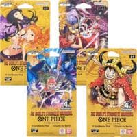 The World's Strongest Warriors Sleeved Booster Pack Art Bundle [Set of 4] - The World's Strongest Warriors - One Piece Card Game card