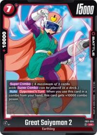 Great Saiyaman 2 - FB11-004 - Brightness of Hope - Dragon Ball Super: Fusion World card