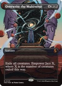 Overwrite the Multiverse (Borderless) - Reality Fracture - Magic: The Gathering card