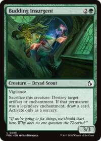 Budding Insurgent - Reality Fracture - Magic: The Gathering card