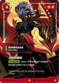 Ambessa, The Wolf (T1 Worlds Champion Signature Edition Bundle) - T1 2025 Worlds Champion Bundles - Riftbound: League of Legends Trading Card Game card