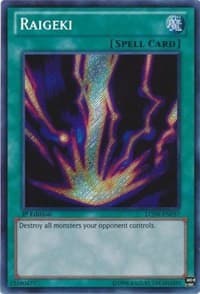Raigeki - Legendary Collection 4: Joey's World - YuGiOh card