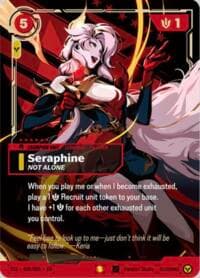 Seraphine, Not Alone (T1 Worlds Champion Signature Edition Bundle) - T1 2025 Worlds Champion Bundles - Riftbound: League of Legends Trading Card Game card
