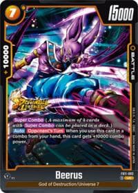Beerus - FB11-093 - Brightness of Hope - Dragon Ball Super: Fusion World card