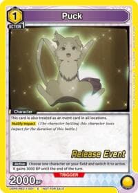 Puck (001) - UE24BT: Re:ZERO -Starting Life in Another World- Release Event Cards - Union Arena card