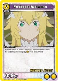 Frederica Baumann - UE24BT: Re:ZERO -Starting Life in Another World- Release Event Cards - Union Arena card