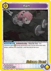 Ram (006) - UE24BT: Re:ZERO -Starting Life in Another World- Release Event Cards - Union Arena card
