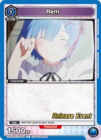Rem (048) - UE24BT: Re:ZERO -Starting Life in Another World- Release Event Cards - Union Arena card