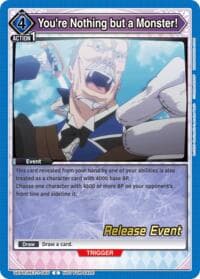 You're Nothing but a Monster! - UE24BT: Re:ZERO -Starting Life in Another World- Release Event Cards - Union Arena card