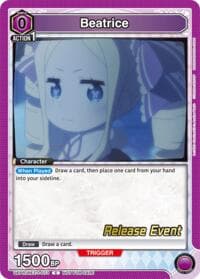Beatrice (073) - UE24BT: Re:ZERO -Starting Life in Another World- Release Event Cards - Union Arena card