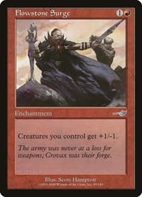 Flowstone Surge - Nemesis - Magic: The Gathering card