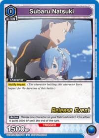 Subaru Natsuki (039) - UE24BT: Re:ZERO -Starting Life in Another World- Release Event Cards - Union Arena card