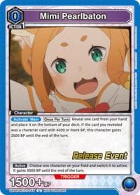 Mimi Pearlbaton - UE24BT: Re:ZERO -Starting Life in Another World- Release Event Cards - Union Arena card