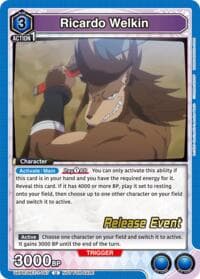 Ricardo Welkin - UE24BT: Re:ZERO -Starting Life in Another World- Release Event Cards - Union Arena card