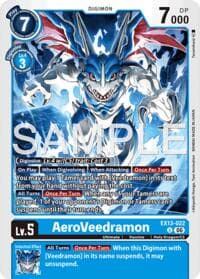AeroVeedramon - Chivalrous XIII - Digimon Card Game card