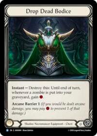 Drop Dead Bodice - Armory Deck: Malice - Flesh and Blood TCG card