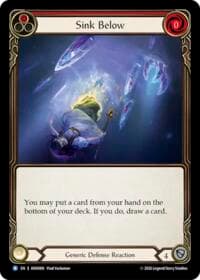 Sink Below - Armory Deck: Malice - Flesh and Blood TCG card