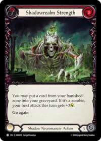Shadowrealm Strength (Red) - Armory Deck: Malice - Flesh and Blood TCG card