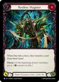 Restless Magister - Armory Deck: Malice - Flesh and Blood TCG card