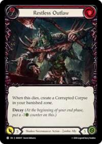 Restless Outlaw - Armory Deck: Malice - Flesh and Blood TCG card